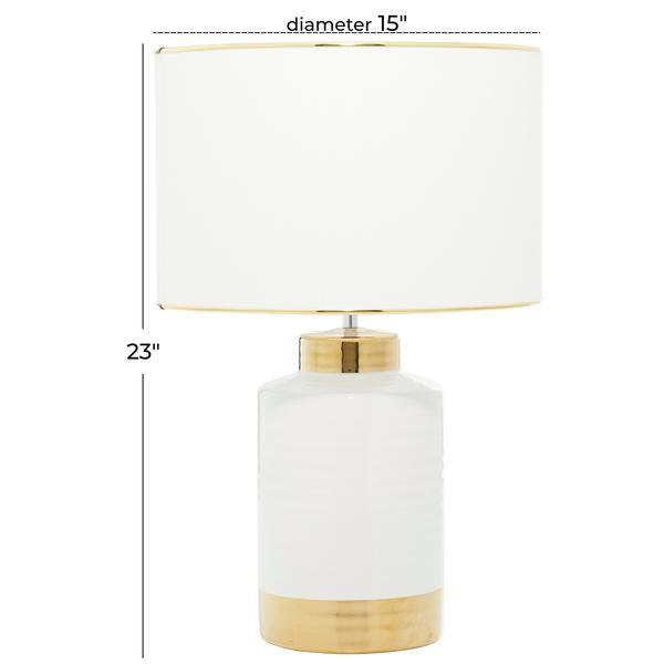 9th & Pike® Cosmo Living Gold Traditional Table Lamp