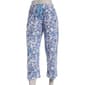 Womens Rene Rofe Large Floral Capri Pajama Pants - image 1