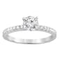 Diamond Classics(tm) 14kt White Gold Lab Grown Diamond Ring - image 1