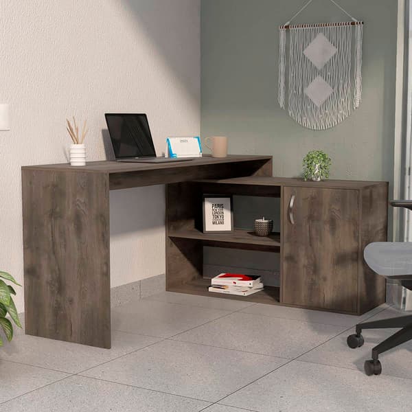 FM FURNITURE Antlia L-Shaped Desk