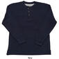 Mens Preswick & Moore&#174; Long Sleeve Thermal Henley Pajama Shirt - image 7
