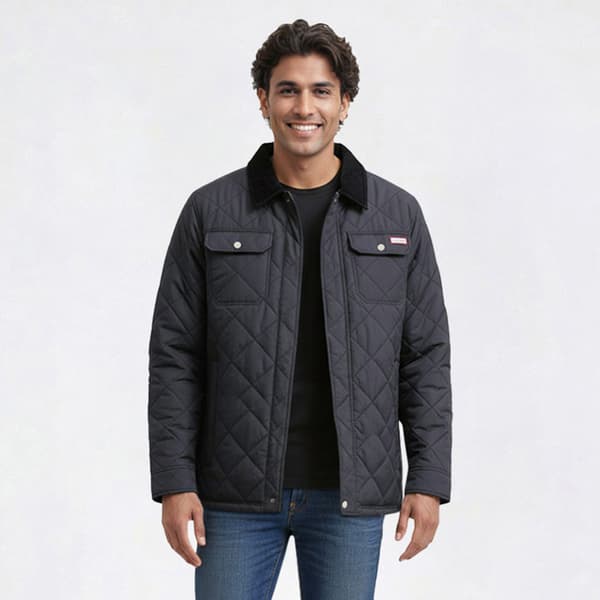 Mens Hunter Diamond Quilted Jacket