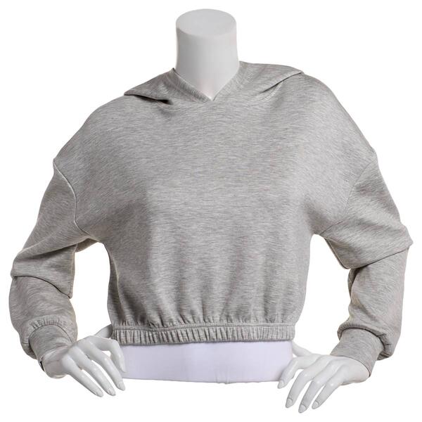 Juniors Love Tree Soft Air Elastic Waist Cropped Hoodie - image 