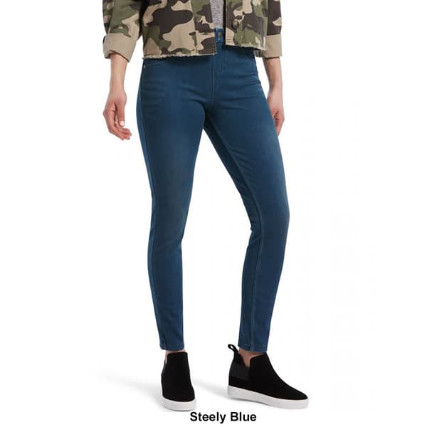 HUE Denim Legging (Dark Denim, XL) at  Women's Clothing store