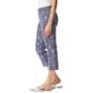 Womens Gloria Vanderbilt Shape Effect Abstract Capris with Slit - image 3