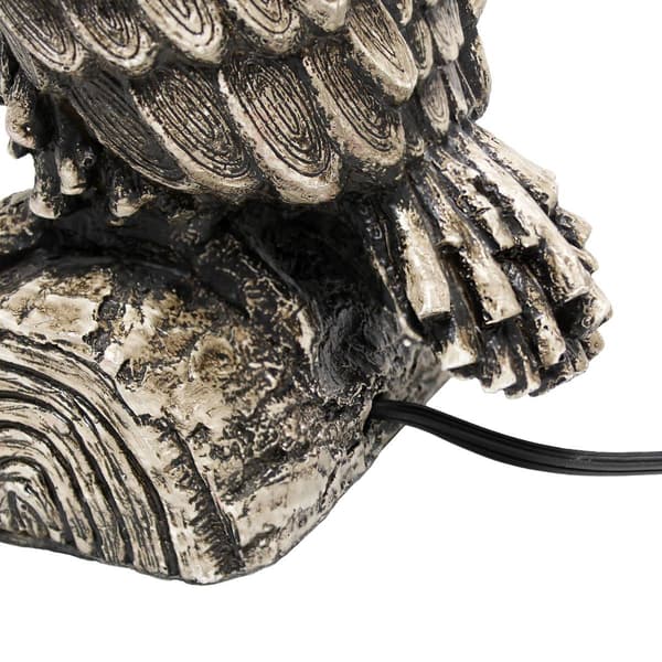Simple Designs Woodland Gazing Night Owl Novelty Table Lamp