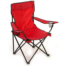 Deluxe Folding Quad Chair - Red
