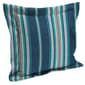 Jordan Manufacturing Terrace Stripe Caribbean Outdoor Toss Pillow - image 1