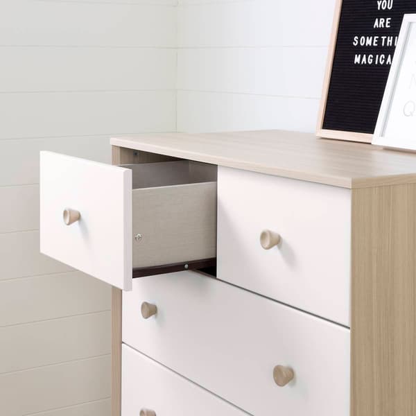 South Shore Yodi 5-Drawer Soft Elm Chest