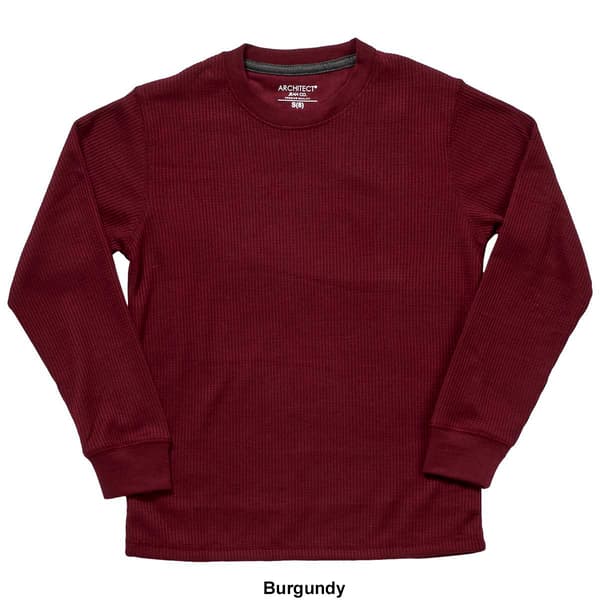Boys (8-20) Architect® Solid Thermal Crew Neck T-Shirt