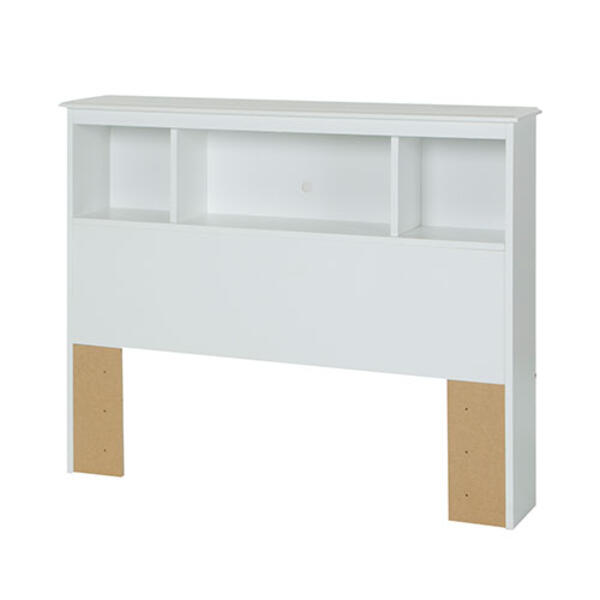 South Shore Crystal Twin Bookcase Headboard-White - image 