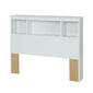 South Shore Crystal Twin Bookcase Headboard-White - image 1