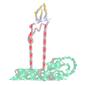 Northlight Seasonal 17.5in. LED Candle Window Silhouette - image 3