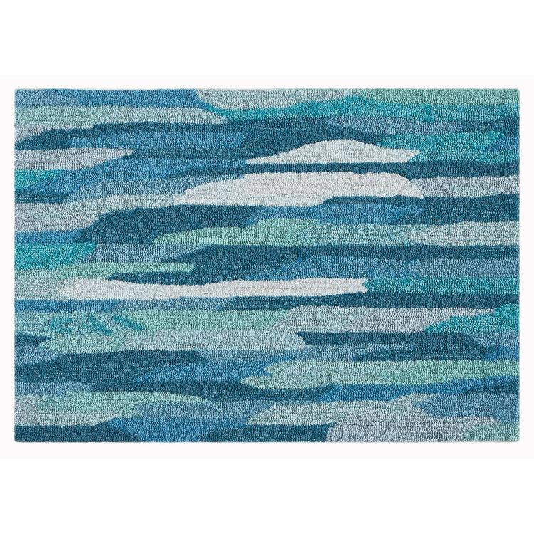 Liora Manne(tm) Capri Cloud Abstract Indoor/Outdoor Accent Rug