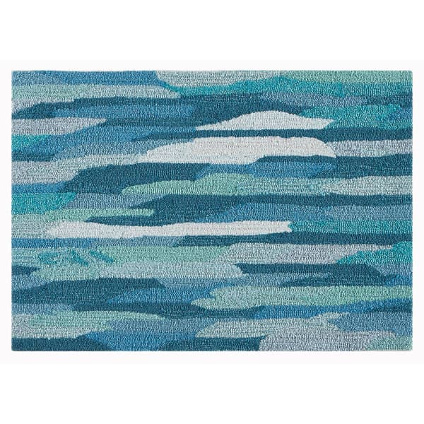 Liora Manne(tm) Capri Cloud Abstract Indoor/Outdoor Accent Rug - image 