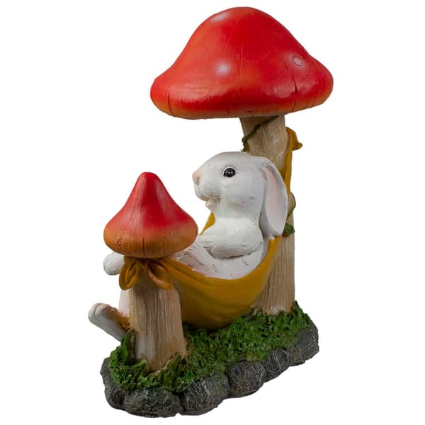Northlight Seasonal 11.75in. White Bunny Outside Garden Statue