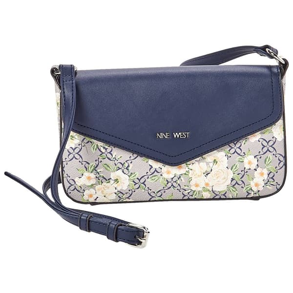 Nine West Bowie Mini Flap Floral Crossbody