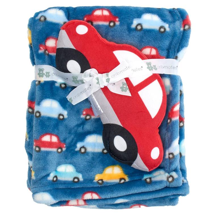 Cribmates(R) Car Blanket with Car Plush