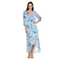 Petite R&M Richards 3/4 Sleeve Chiffon Floral Hi Low Jacket Dress - image 3