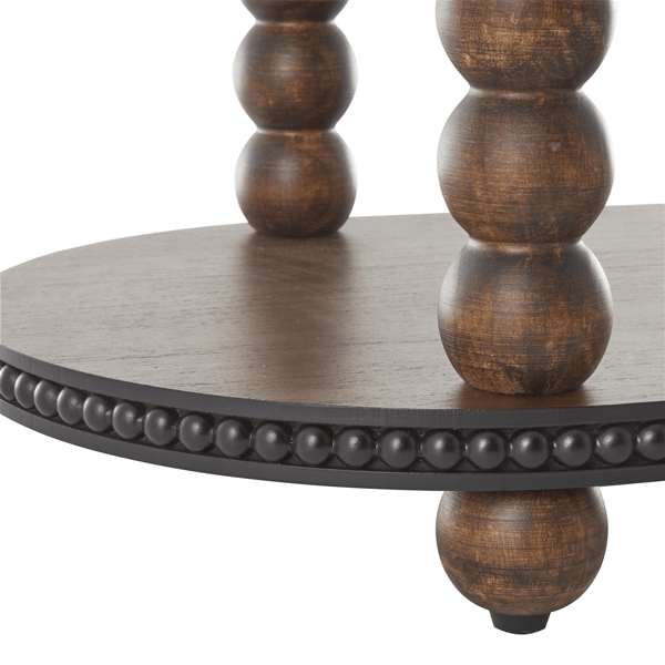 9th & Pike® Traditional Brown Wood Console Table