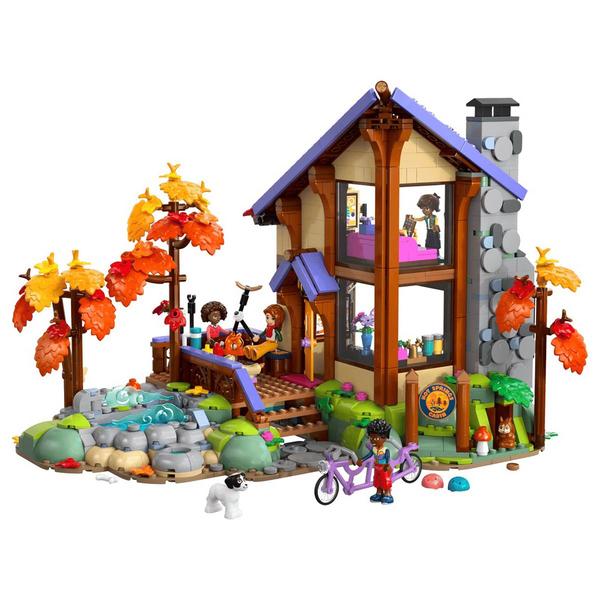 LEGO® Friends Cozy Fall Forest Cabin Building Kit