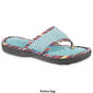 Womens Isotoner Popcorn Elsie Thong Slippers - image 5