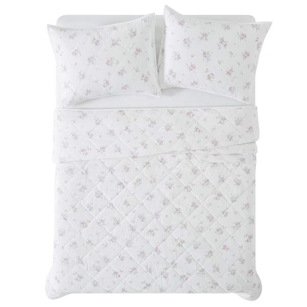 The Farmhouse by Rachel Ashwell Signature Rosebury 3pc. Quilt Set