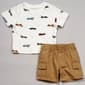 Baby Boy (12-24M) Kids Headquarters(R) Race Car Tee & Shorts Set - image 1