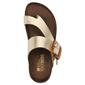 Womens White Mountain Footbeds&#8482; Harley Gold Comfort Sandals - image 5