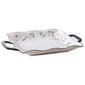 Pfaltzgraff Winterberry Square Platter W/ Handles - image 1