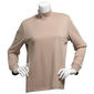 Womens Hasting &amp; Smith Long Sleeve Solid Mock Neck Tee - image 4