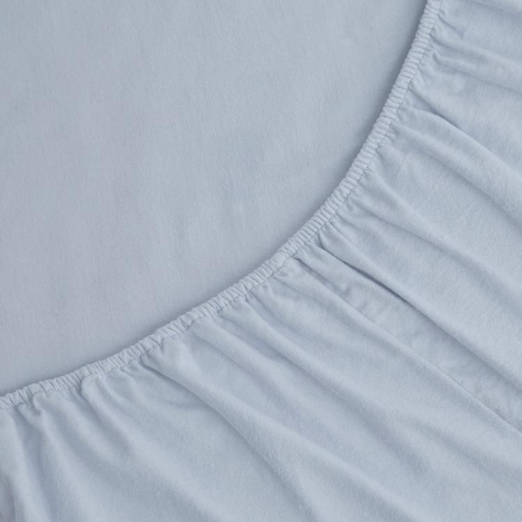 Laura Ashley Solid Cotton Flannel Sheet Set