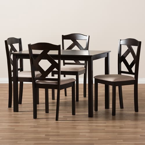 Baxton Studio Ruth 5pc. Dining Set