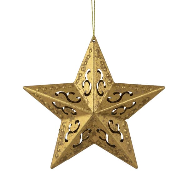 Northlight Seasonal Gold Filigree Star Christmas Ornament