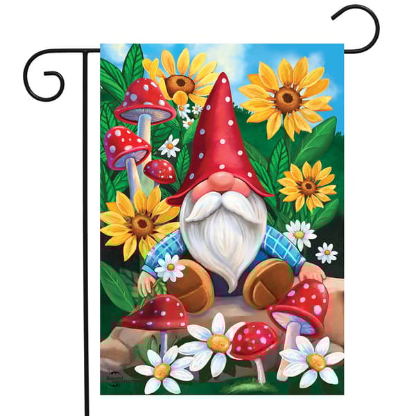 Briarwood Lane Gnome & Garden Garden Flag - image 