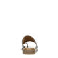 Womens Franco Sarto Gem Snakeskin Leather Slide Sandals - image 3