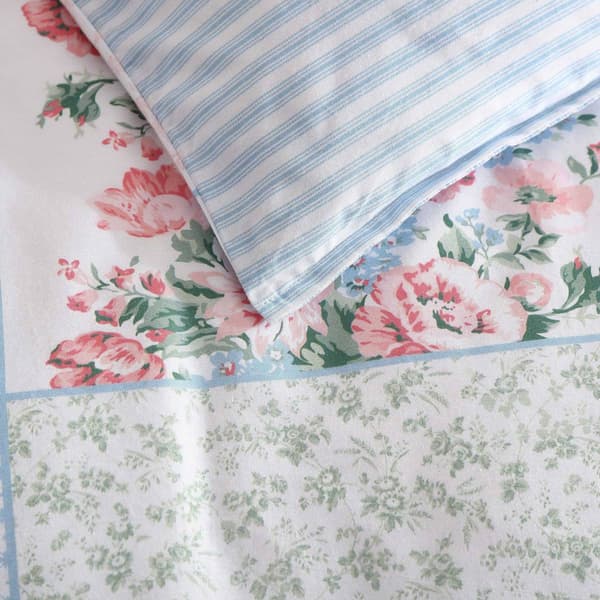 Laura Ashley Hope Patchwork Duvet Cover Set