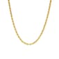 18in. Vermeil Polished Rope Chain Necklace - image 1