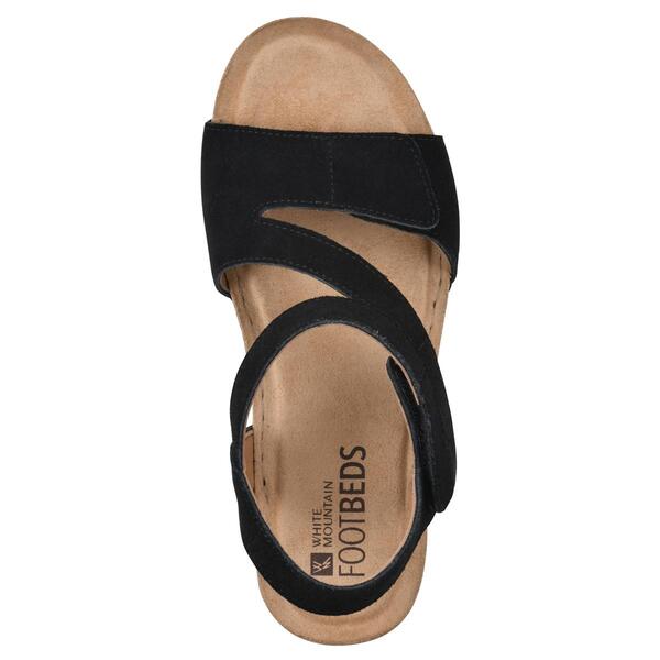 Womens White Mountain Fern Footbeds&#8482; Strappy Sandals