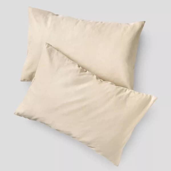 Beautifully Crinkled Cotton Linen Pillow - image 