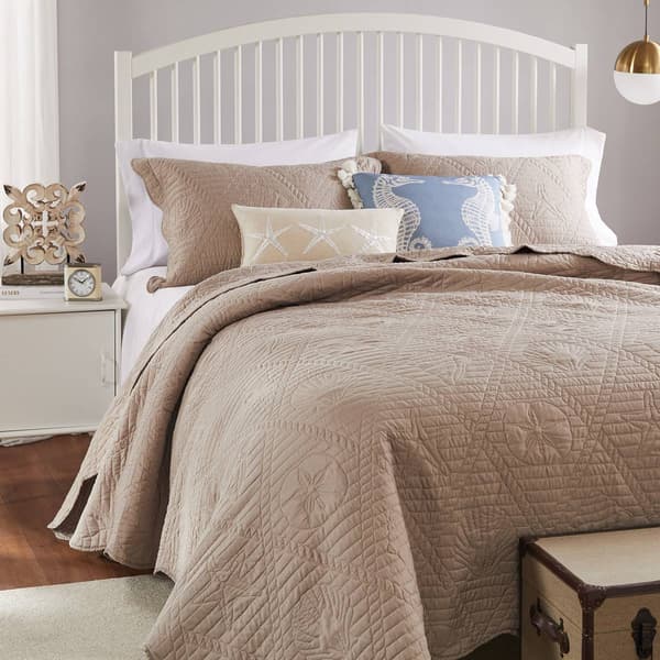 Greenland Home Fashions&#8482; La Jolla Coastal Motif Quilt Set