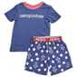 Toddler Boy Aeropostale Short Sleeve Pajama Set - Navy/Red - image 2