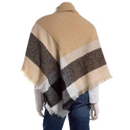 Womens Renshun Stripe Cape - Tan