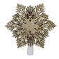 Northlight Seasonal 8.5in. Snowflake Christmas Tree Topper - image 1