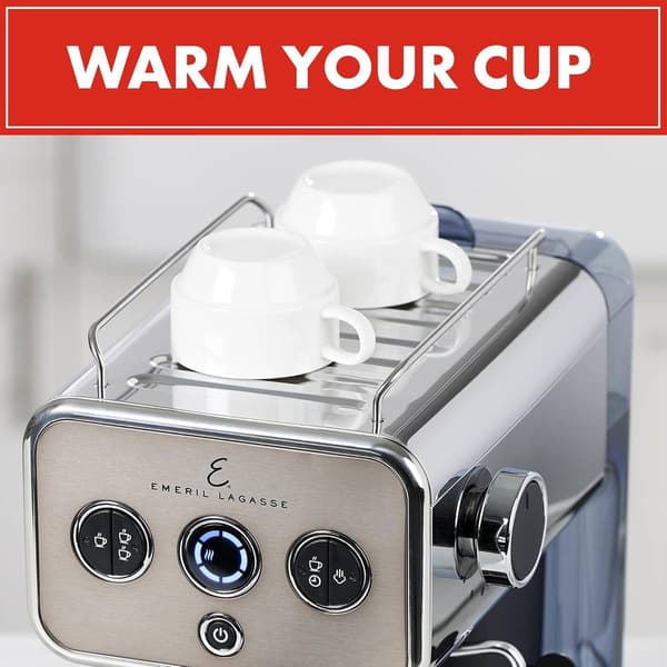 Emeril 5-Bar Pro Espresso Machine with Milk Frother