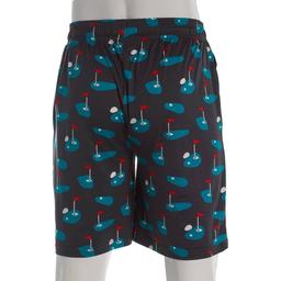 Mens Preswick & Moore® Golf Print Drawstring Pajama Shorts