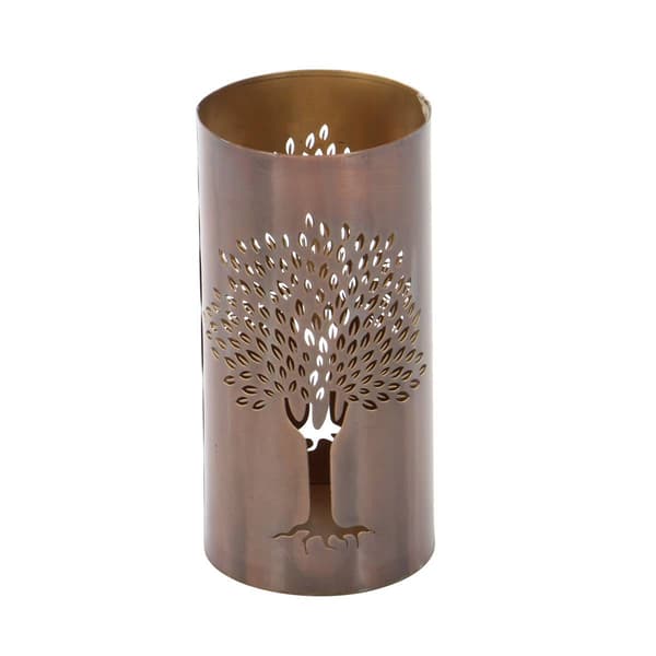 9th & Pike&#174; Cylindrical Pierced Metal Candle Holders - Set of 3