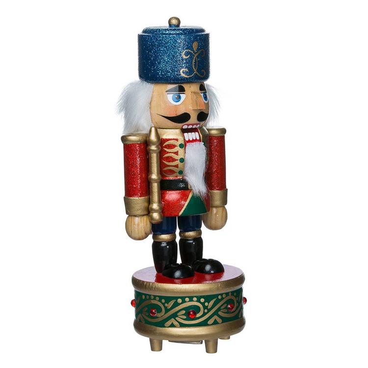 Kurt Adler 8.5in. Wooden Musical Soldier Nutcracker