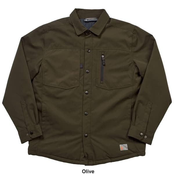 Mens Free Country Work Shirt Jacket