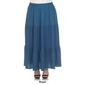 Plus Size White Mark Pleated Tiered Maxi Skirt - image 10
